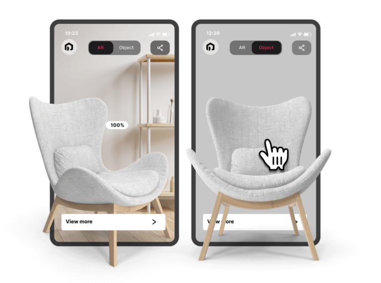 Bring furniture to life with augmented reality
