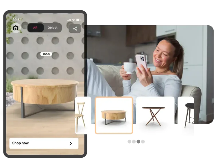 Immersive AR visualization