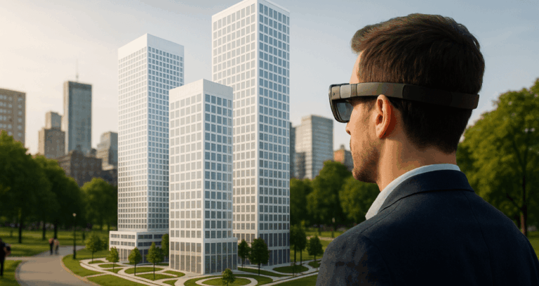 Augmented reality urban planning for cities