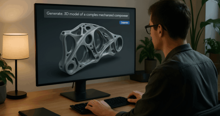 Get a 3D model with AI: from text to editable 3D